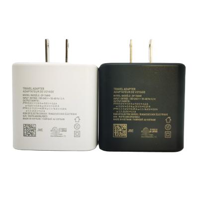 China Hot Selling 2022 Dual USB Adapter 45W Watt 45W Amazon Best Selling Cell Phone Charger 21a Dual Port USB Type C For Korea Samsung Charger for sale