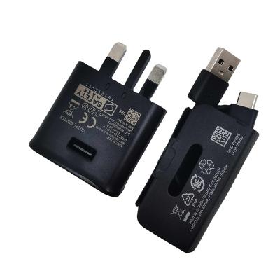 China Mobile Phone Charger Demon Price Original For 15W Charger UK 3 Plug EP-TA200 USB Fast Charging Adapter For Samsung S10 S8 S7 Fast Charger for sale