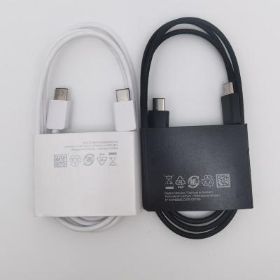 China Mobile phone factory saleOriginal hot USB C cable for Samsung S21S10 note20 3FT 1M type c to type-c 5A super fast charging cable type c3.0 sy for sale