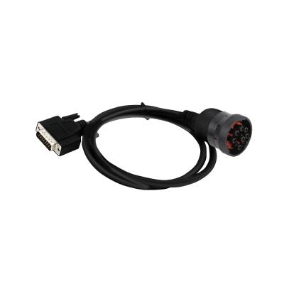 China Universal Cars Black Type 1 J1939 9 pin female to D-sub db15p female cable for sale