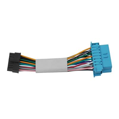 China High Quality Universal Cars OBDII OBD2 Cable 16pin Female To 16pin 5557 Cable for sale