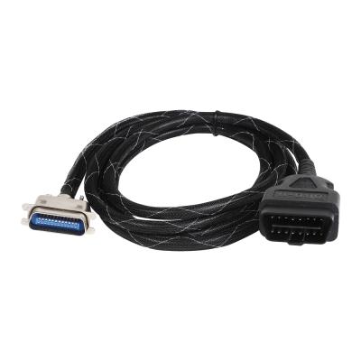 China Universal Cars OBDII 16 Pin Male To RJ45 8Pin OBD RJ45 ToOBD Diagnostic Cable For VGA Interface DIY Diagnostic Programming for sale