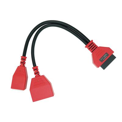 China Wholesale Automobile Suitable For NISAN OBD 16 Pin To 32pin OBDII Splitter Y Cable for sale