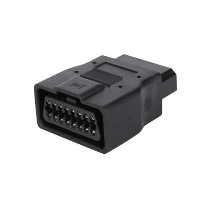 China Car 16 Pin Female To Female Adapter OBDII OBD Adapter For OBD2 Scanner Diagnostic Fault Code Reader for sale