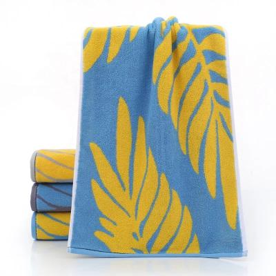 China Yarn dyed face towel cotton child safe thick material in cheap price for sale