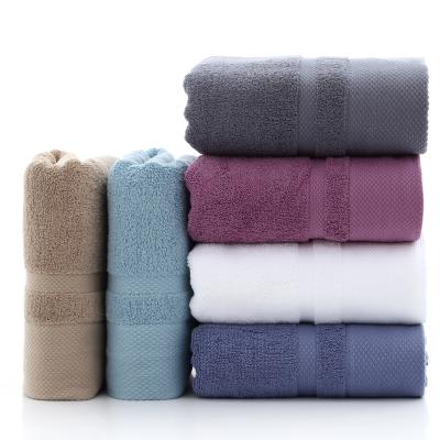 China Home Towel Bath Washcloth Women Child Safe Men Thicken Solid Color Swimming/Travel/Hotel Soft Comfortable Towels for sale