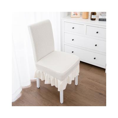 China Easy To Clean Queen Of Quality Spandex Chair Cover Dining Chair Cover for sale