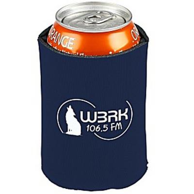 China Waterproof Custom Logo Printing Fabric Pouch Can Stand Blank Personalized Drink Holder For Promotion for sale