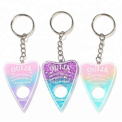 China 5,000 styles in our factory for you choose. GK338 Acrylic Rainbow Color Promotion Gift Custom Keychains for sale