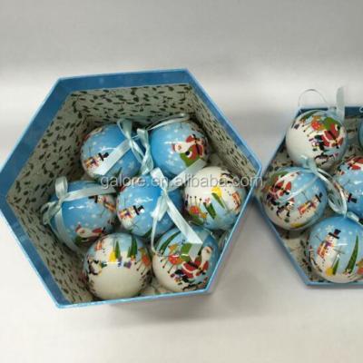 China Bulk XG103 Giant XG103 Christmas Ball Ornaments Customized By Gift Box for sale