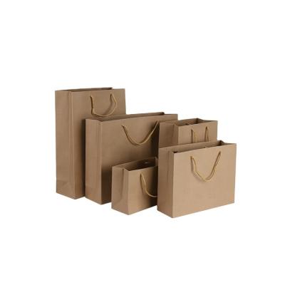 China China Recyclable Factory Custom Reused Paper Bags With Your Own Logo For Food Packaging for sale