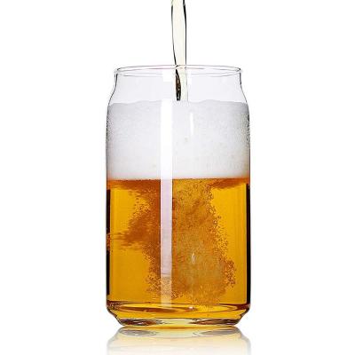 China 500ml/540ml/600ml/750ml Beverage Beer Glasses Open Beer Glasses For Beer Drinking for sale