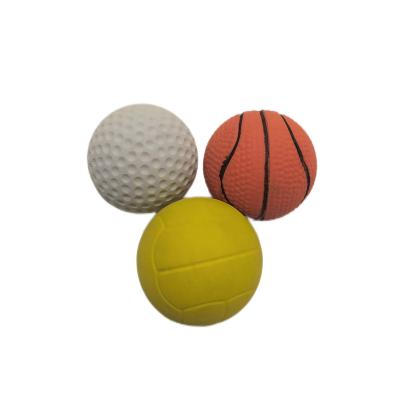 China Toy Factory Wholesale 4.7cm Sports Mini Rubber Bouncy Ball Set Bouncing Balls Playground Ball Kids Toy Rubber Dog Toy for sale