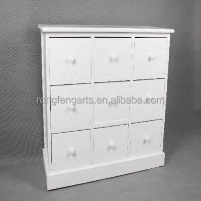 China white wooden home storage cabinet for sale