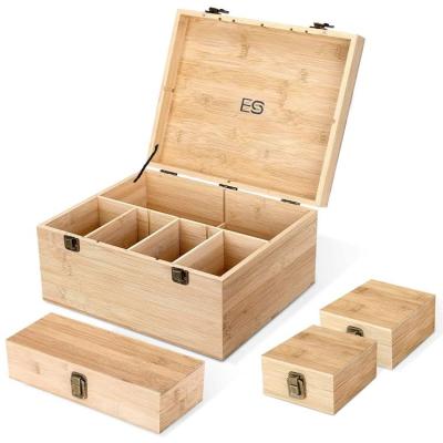 China New Design Decor Handmade Non-Toxic Home Easy Storage Sundries Storage Wooden Box With Hinged Lid for sale