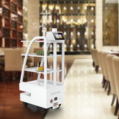 China High quality autonomous intelligent hotels food/robot delivering medicine/dish/documents/meals for hospital for sale