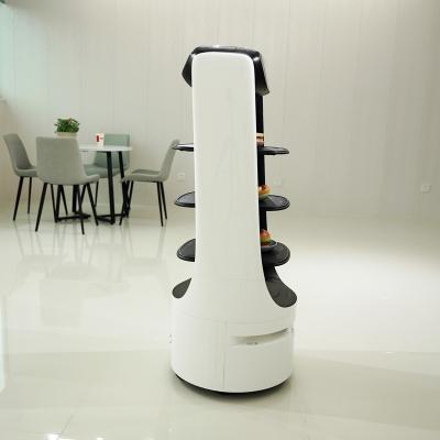 China New Original Hotels For Dining Room Delivery Robot Exhibition Hall Food Collaborative Delivery Robot for sale