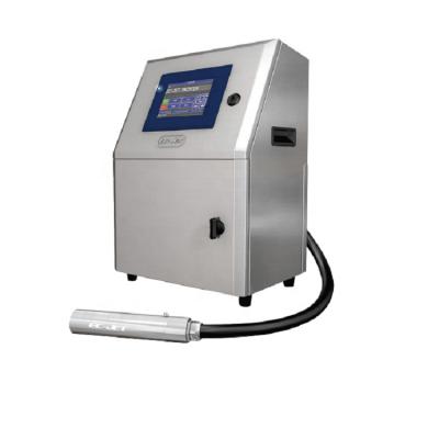 China Factory Cij Inkjet Printer For Printing White Continuous Ink Qr Codes On The Bottom Of Glass Bottles And Jars for sale