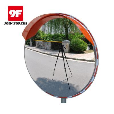 China Scratch Resistance Road Safety Stainless Steel Convex Mirror Traffic Mirror for sale