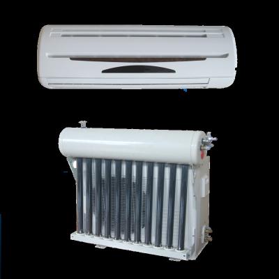 China WIFI Control Split Vacuum Tube Hybrid Solar Air Conditioner 12000BTU Wall Mounted For Home Use for sale