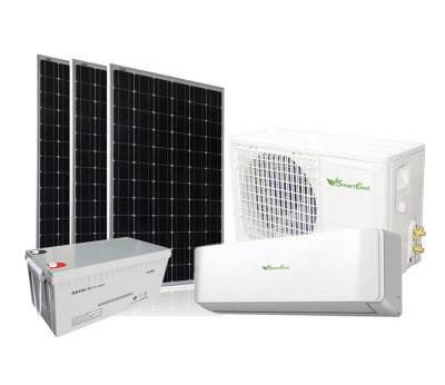 China Wifi 12000BTU 100% Off Grid Solar Powered Air Conditioner With Battery For Home Use for sale