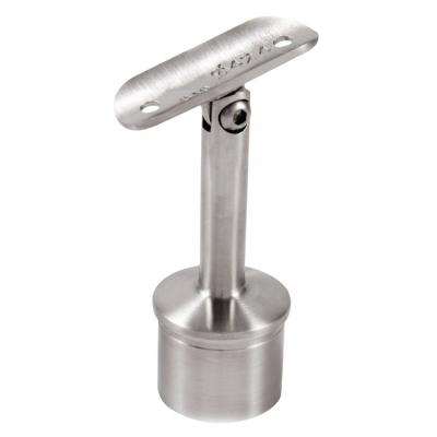 China Modern Factory Wholesale 304 316 Stainless Steel Pipe And Fit Wall Mount Handrail Bracket For Stair Railing Sills for sale