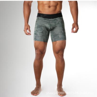 China Compression Tight Men's Gym Fitness Shorts Men's Breathable Gym Sportswear for sale