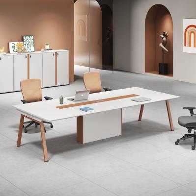 China Modern Wooden Modular Office Furniture Table 2 4 Person Cubicle Workstation Manager Staff Desk for sale