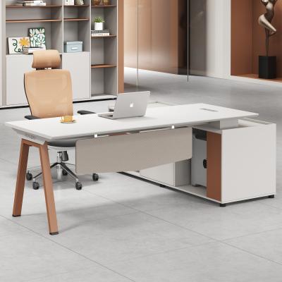 China Modern Commercial Office Furniture Computer Work Table Executive Office Desk  Manager Boss Desk for sale