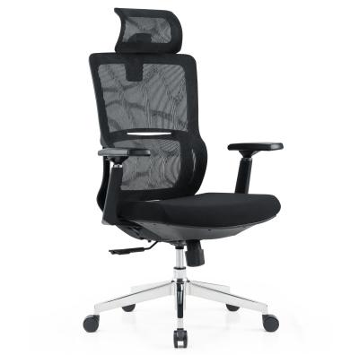 China High Back Home Office Chair Parts Comfortable Ergonomic Mesh Office Chair for sale