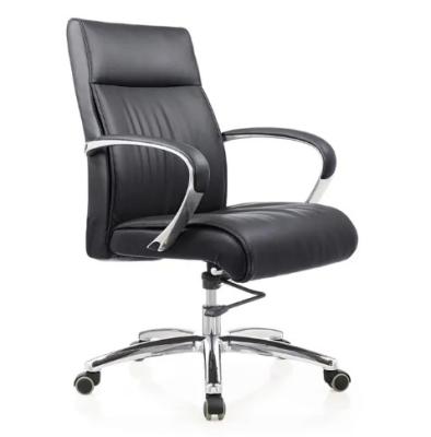 China Groothandel High-back Classic Chair Fashion Modern Luxury Executive Leather Office Chair Lift Roterende stoel Te koop