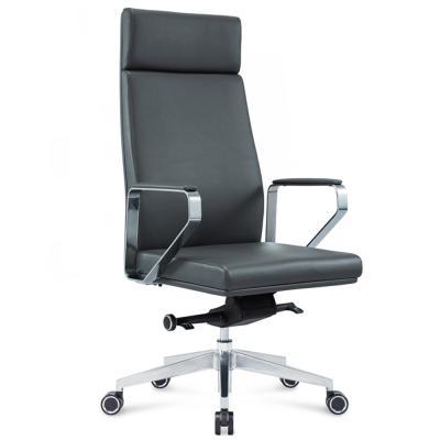 China High quality chair office furniture manufacturer simple modern luxury swivel leather executive office chairs for sale