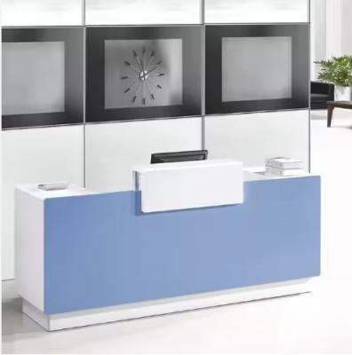 China Modern office furniture baking paint company front desk refused reception desk for sale