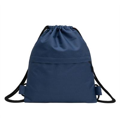 China Conference Tote Bag Drawstring Bag Waterproof Good Quality Color Canvas Drawstring Bags for sale