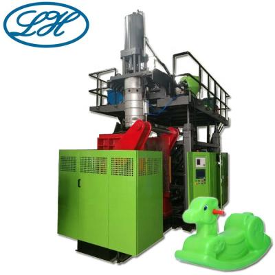 China Toy Rocking Horse Plastic Blow Molding Extrusion Blowing Molding Machine Bottle Making Machine Te koop