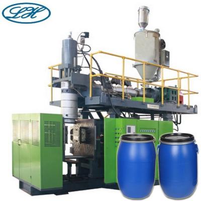 China 60Liter Blue Open Bottle HDPE Top Drum Extrusion Blow Molding Machine With Best Price for sale