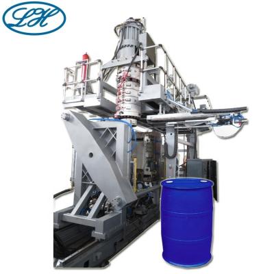 China 200L Double L Bottle Plastic Ring Chemical Drum Blow Molding Machine Price Te koop