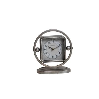 China NIKKY style antique HOUSE clocks promotional desk and table decoration clocks reloj de mesa de maison for sale