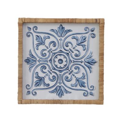 China Europe set home decor 6 plate wall hanging art work Europe antique style handcraft for sale