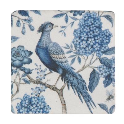 China Viable Absorbent Stone Coasters For Drinks Cork Base For Housewarming Apartment Kitchen Room Bar Decor for sale