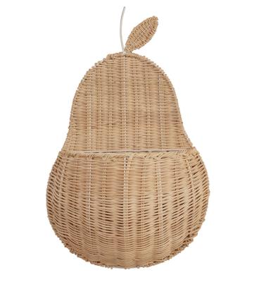 China Country NIKKY Woven Handmade Natural Rattan Wall Hanging Decorative Baskets for sale