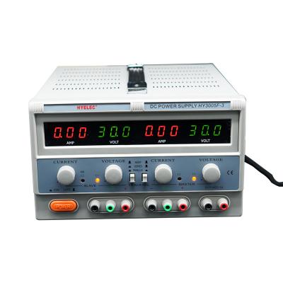 China 30V 5A Triple Output Voltage Adjustable DC Power Supply For Mobile Repair HY3005F-3 for sale