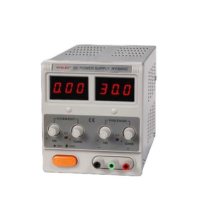 China SCHOOL HYELEC HY3006E DC Power Supply 30V 6A DC OUTPUT Switching Power Supply for sale