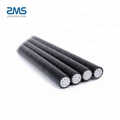 China ABC Aerial Aluminum Cable 0.6/1KV Aluminum Conductor XLPE Insulated Cable for sale