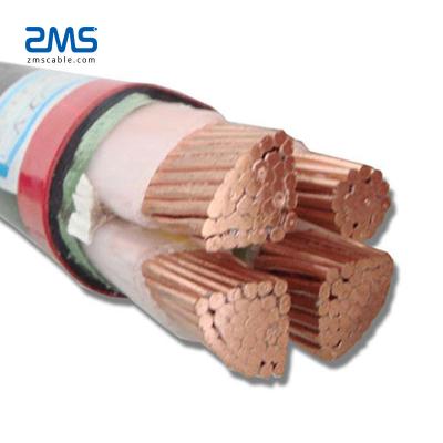 China Power Plant PVC Insulated Earthing Copper Cable 95mm2 4 CORE Copper Armored Cable Malaysia CU XLPE PVC xlpe SWA Lsf Copper Armored Cable for sale