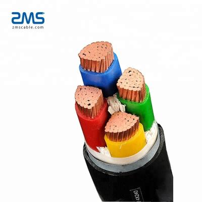 China Construction YJV Underground PVC or XLPE Insulated 4 Core Armored Cable 4 Core 10mm2 Copper Cable 120mm Power Cable for sale