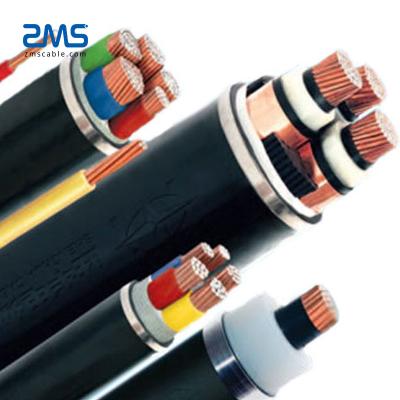 China rvk 3 underground cable thhn 12 0.6/1kV NYBY copper cable core 16mm 25mm PVC XLPE underground power cable manufacturer for sale