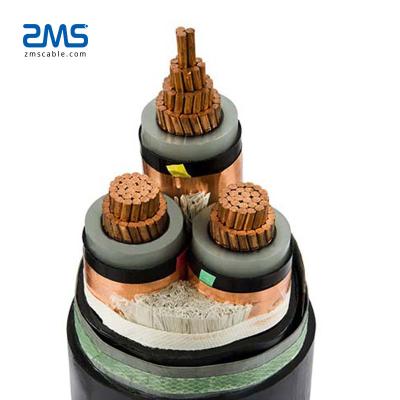 China ARMORED CABLE 3CX70SQMM 3CX120SQMM Underground HV POWER CABLE CU/XLPE/SCT/PVC/SWA/PVC (11-12KV) for sale