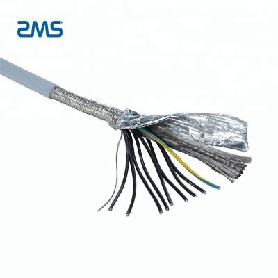 China Twisted Pair 1*2*1.5mm2 1 Core Shielded Industrial Cable 2 Pairs for sale