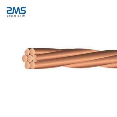 China Aerial High Quality Bare Copper Conductor Wire 25mm 35mm 50mm 70mm for sale